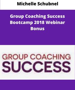 Michelle Schubnel Group Coaching Success Bootcamp Webinar Bonus