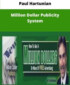 Paul Hartunian Million Dollar Publicity System