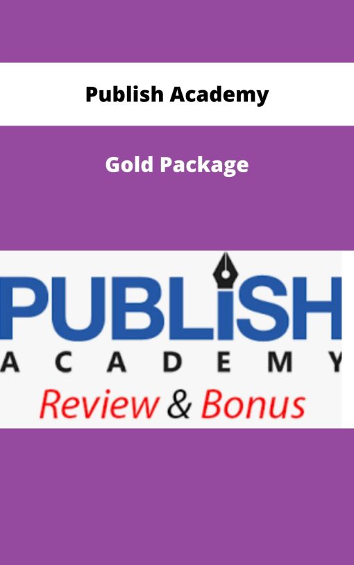 Publish Academy – Gold Package | Available Now !