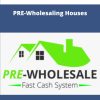 REI Trainers PRE Wholesaling Houses