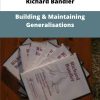 Richard Bandler Building Maintaining Generalisations