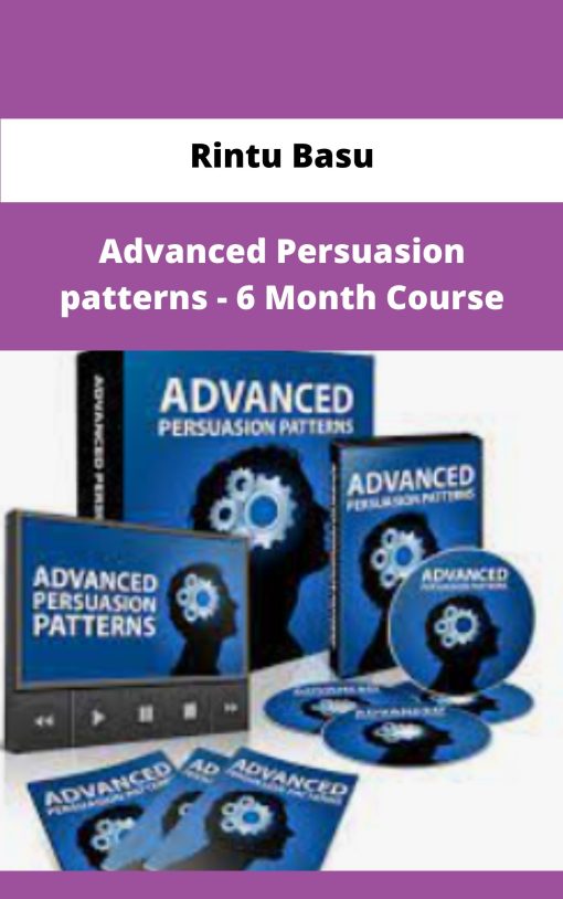 Rintu Basu Advanced Persuasion patterns Month Course