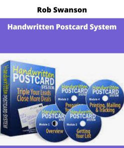 Rob Swanson – Handwritten Postcard System | Available Now !