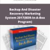 Robin Robins Backup And Disaster Recovery Marketing System BDR In A Box Program