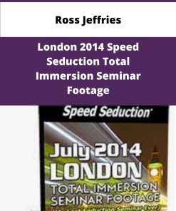 Ross Jeffries London Speed Seduction Total Immersion Seminar Footage