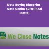 Scott Carson Note Buying Blueprint Note Genius Suite Real Estate