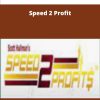 Scott Hallman Speed Profit