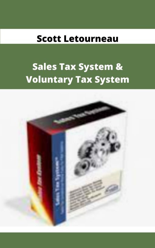 Scott Letourneau Sales Tax System Voluntary Tax System
