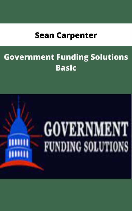 Sean Carpenter Government Funding Solutions Basic