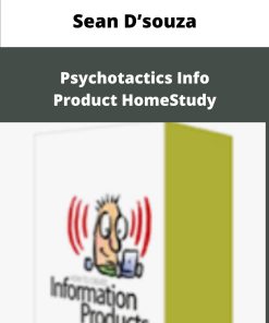 Sean Dsouza Psychotactics Info Product HomeStudy