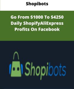 Shopibots Go From To Daily ShopifyAliExpress Profits On Facebook
