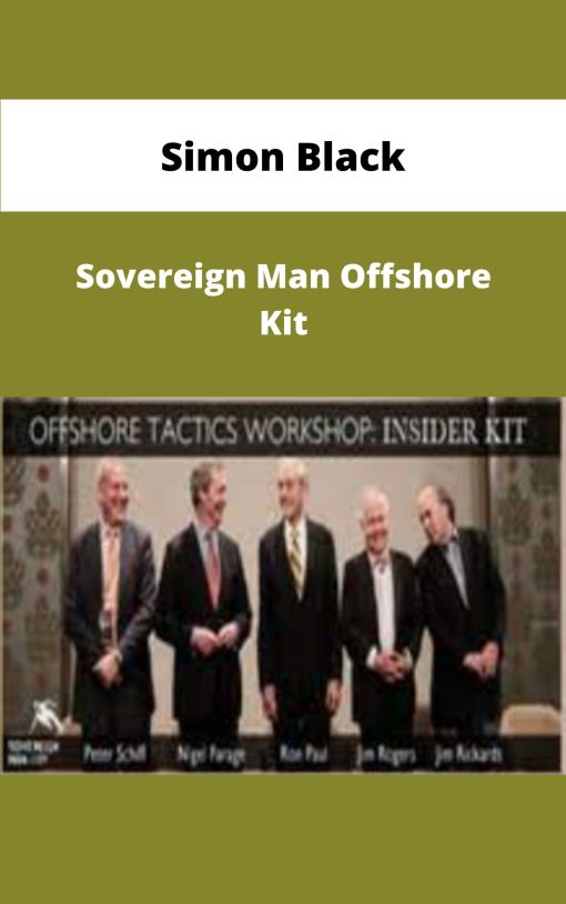 Simon Black Sovereign Man Offshore Kit