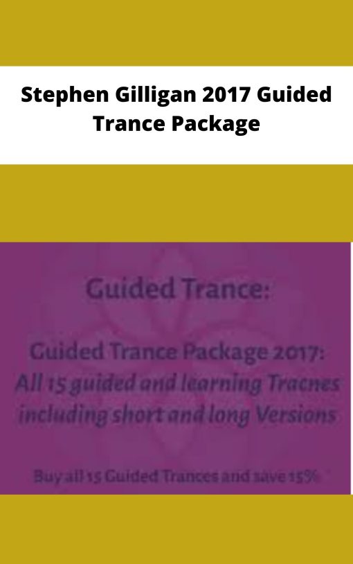 Stephen Gilligan Guided Trance Package