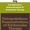 Stephen R Lankton Jeffrey Zeig Extrapolations Demonstrations Of Ericksonian Therapy