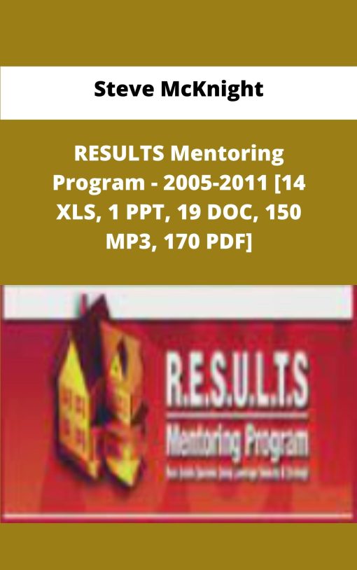 Steve McKnight RESULTS Mentoring Program XLS PPT DOC MP PDF