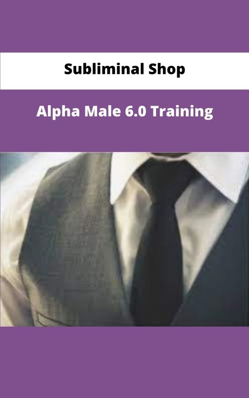 Subliminal Shop Alpha Male Training