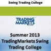 Summer TradingMarkets Swing Trading College