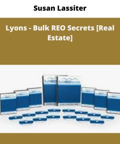 Susan Lassiter-Lyons – Bulk REO Secrets [Real Estate] | Available Now !