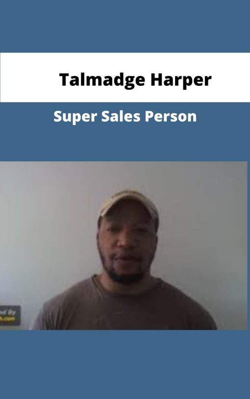 Talmadge Harper Super Sales Person