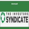 The Investors Syndicate Annual