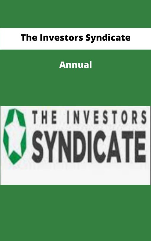 The Investors Syndicate Annual