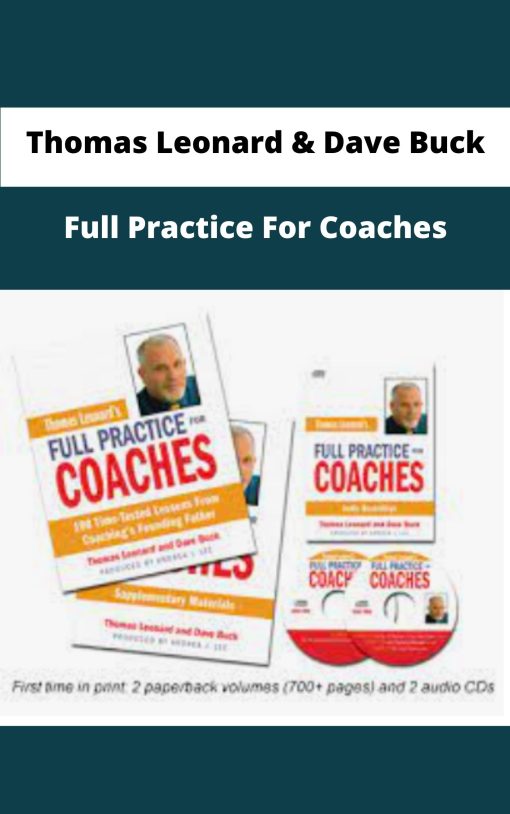 Thomas Leonard Dave Buck Full Practice For Coaches