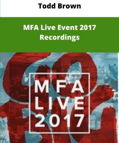 Todd Brown MFA Live Event Recordings