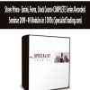 Steve Primo – Emini, Forex, Stock Course COMPLETE Series Recorded Seminar 2009 – 49 Modules in 3 DVDs (SpecialistTrading.com) | Available Now !