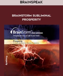 BrainSpeak – Brainstorm Subliminal – Prosperity | Available Now !