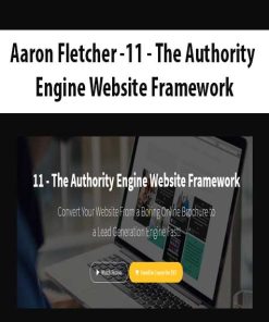 Aaron Fletcher – 11 – The Authority Engine Website Framework | Available Now !