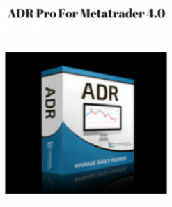 ADR Pro For Metatrader 4.0 | Available Now !
