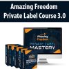 Amazing Freedom Private Label Course 3.0 | Available Now !