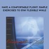 Lavinia Plonka – Have a Comfortable Flight: Simple Exercises to Stay Flexible While | Available Now !