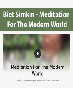 Biet Simkin – Meditation For The Modern World | Available Now !