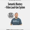 Bradley Benner – Semantic Mastery – Video Lead-Gen System | Available Now !