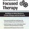 Solution Focused Therapy: Building on What Works to Create Change and Get Results- Seth Bernstein | Available Now !