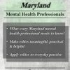 Ethical Principles in the Practice of Maryland Mental Health Professionals – Allan M. Tepper | Available Now !