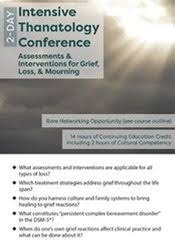 2-Day Intensive Thanatology Conference: Assessments & Interventions for Grief, Loss, & Mourning – Joy R. Samuels | Available Now !