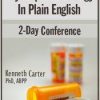 Psychopharmacology in Plain English: 2-Day Conference – Kenneth Carter | Available Now !