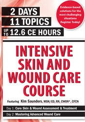 Intensive Skin and Wound Care Course Day 1: Core Skin & Wound Assessment & Treatment – Kim Saunders | Available Now !