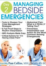 Key Interventions & Documentation Strategies During a Patient Emergency – Pam Collins | Available Now !
