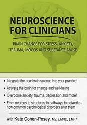 Neuroscience for Clinicians: Brain Change for Anxiety, Trauma, Impulse Control, Depression and Relationships – Kate Cohen-Posey | Available Now !
