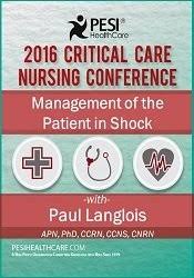 Management of the Patient in Shock – Dr. Paul Langlois | Available Now !