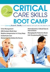 2-Day: Critical Care Skills Boot Camp – Sean G. Smith | Available Now !