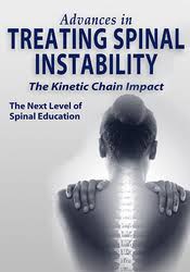 Advances in Treating Spinal Instability: The Kinetic Chain Impact – Sue DuPont | Available Now !