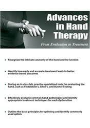 Advances in Hand Therapy: From Evaluation to Treatment – Josh Gerrity | Available Now !