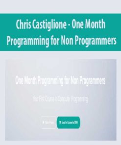 Chris Castiglione – One Month Programming for Non Programmers | Available Now !