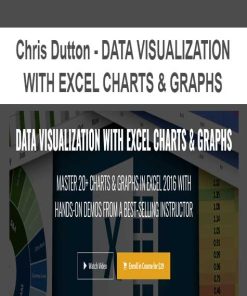 Chris Dutton – DATA VISUALIZATION WITH EXCEL CHARTS & GRAPHS | Available Now !