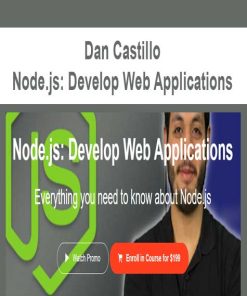 Dan Castillo – Node.js: Develop Web Applications | Available Now !