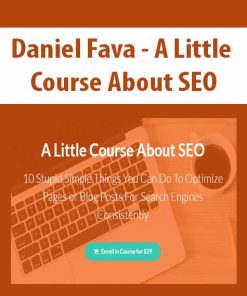 Daniel Fava – A Little Course About SEO | Available Now !